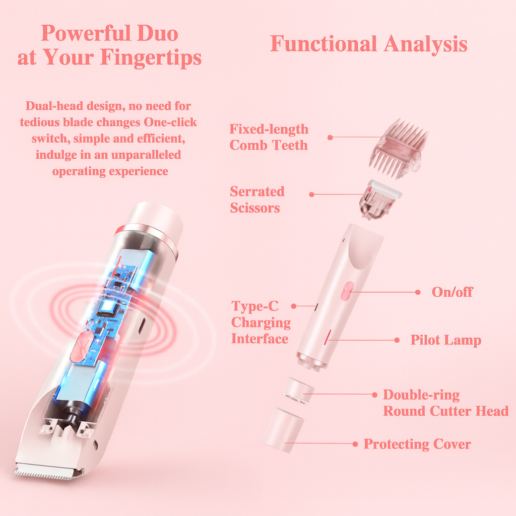 LunaTrim™ Electric Women's ShaverTM