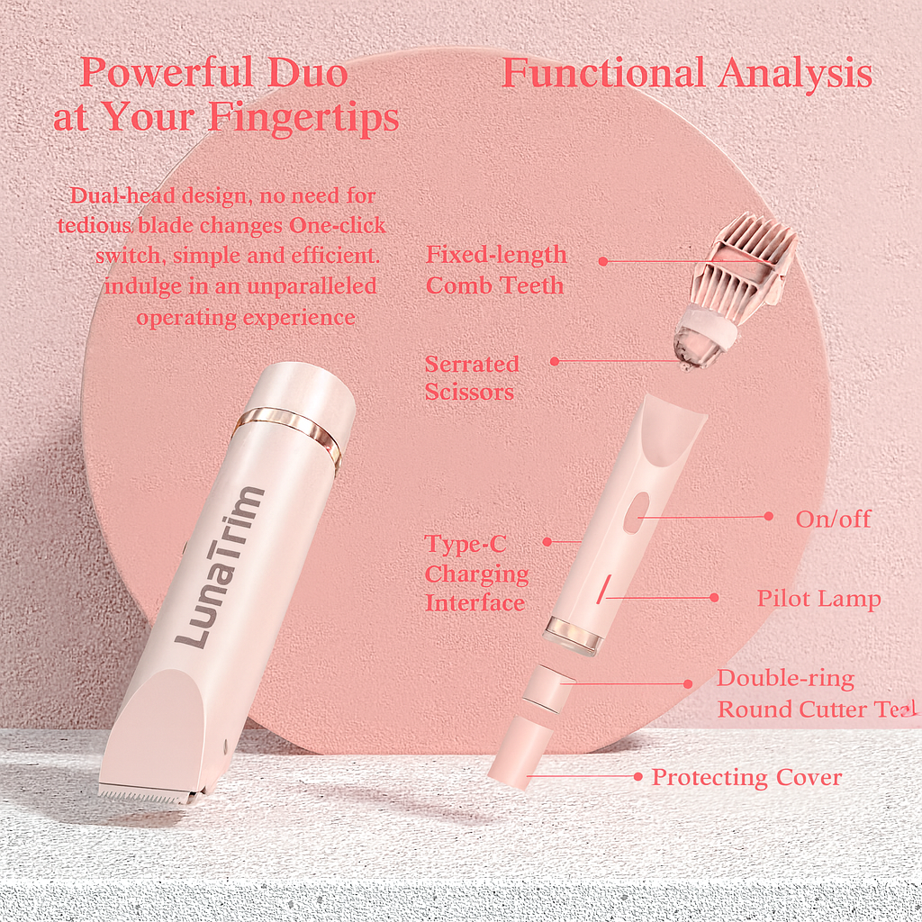 LunaTrim™ Electric Women's ShaverTM